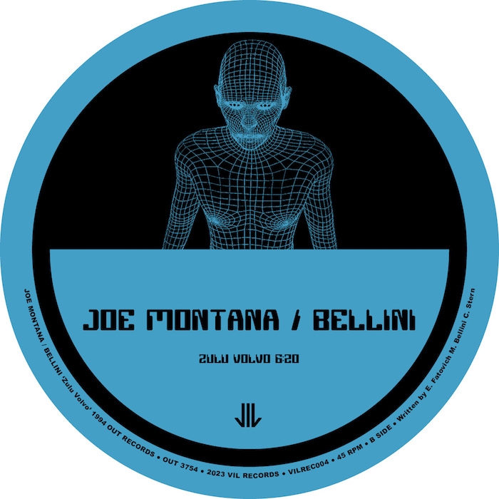 ( VILREC 004 ) JOE MONTANA / BELLINI - Volvo ( 12" ) VIL Records